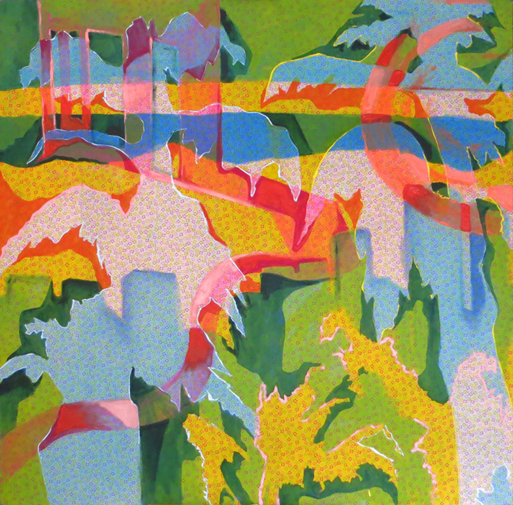 L.A. Impression - 120 x 120 cm
