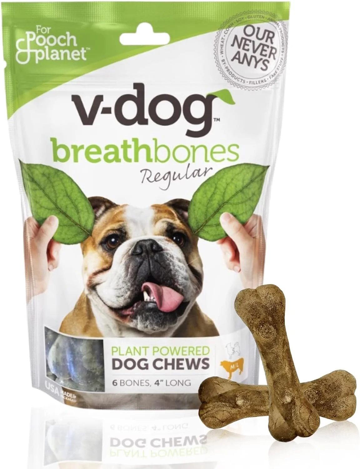 V-Dog Breathbones Dog Treats (vegan)