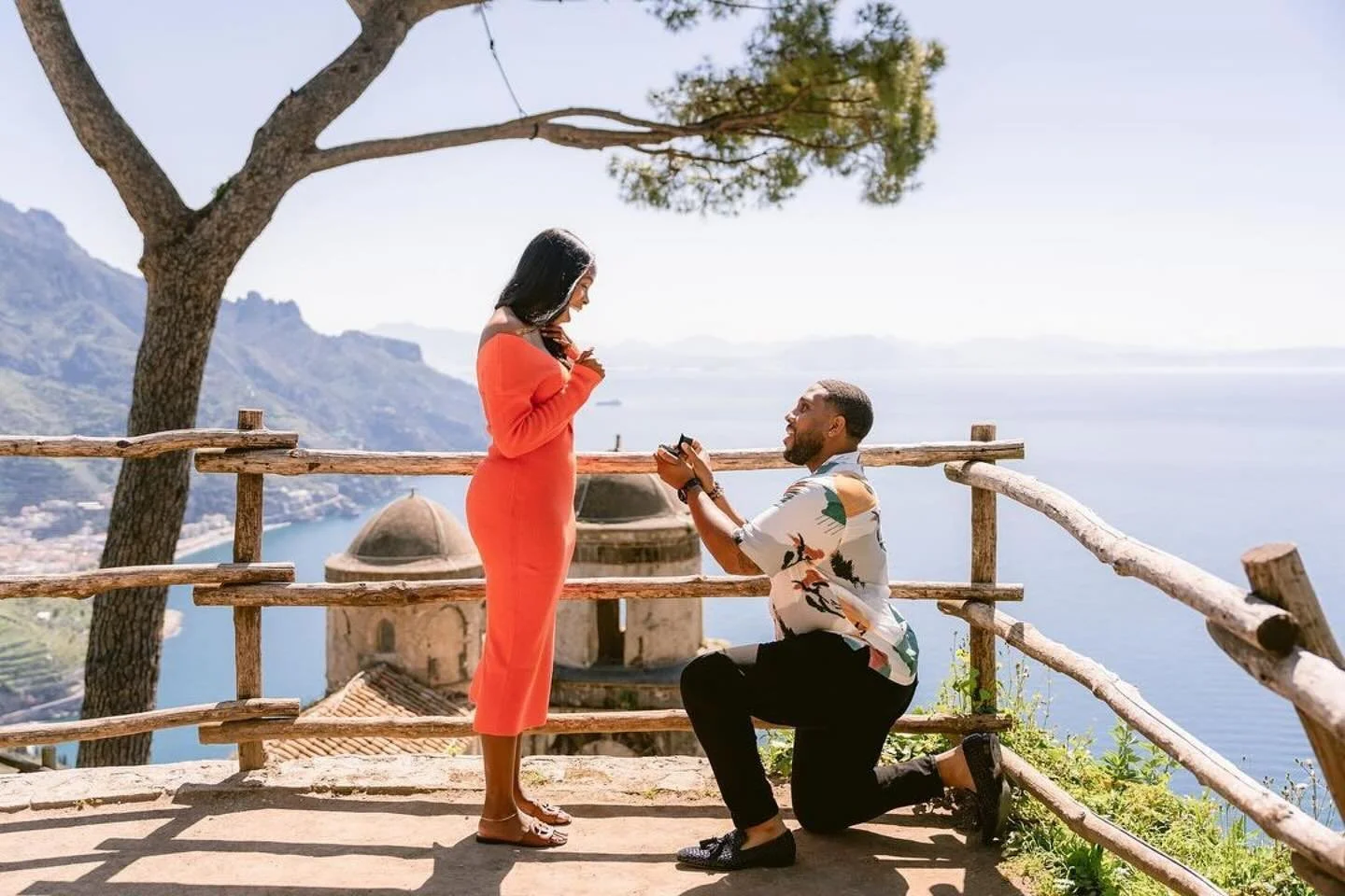 Celebrating the 1 year engagement anniversary of our beloved clients @money_mitch32 x @bbahh 
It was such a pleasure to work with Mitch on creating Ashley’s dream diamond ring (she had notes, a gyal knows what she wants, we just added our eye