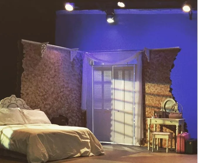 The stage at Gallery Players is set. 3/11/17