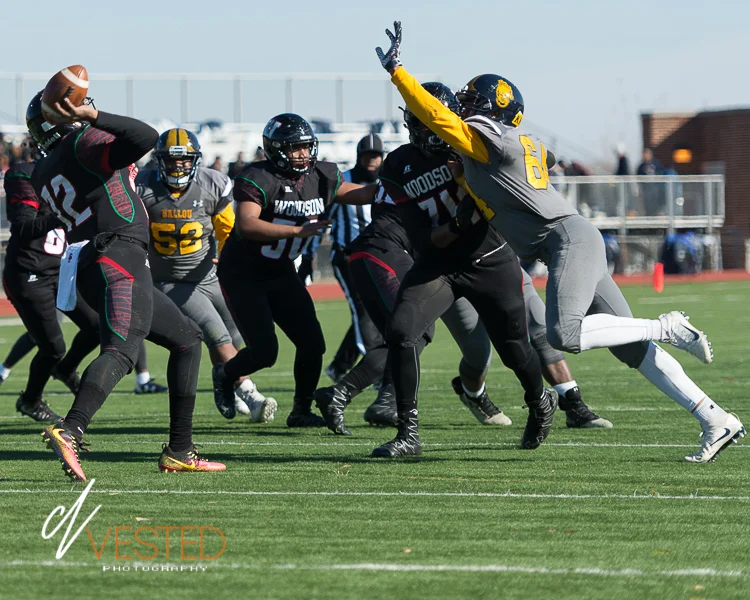 Ballou beats shorthanded H.D. Woodson in Turkey Bowl