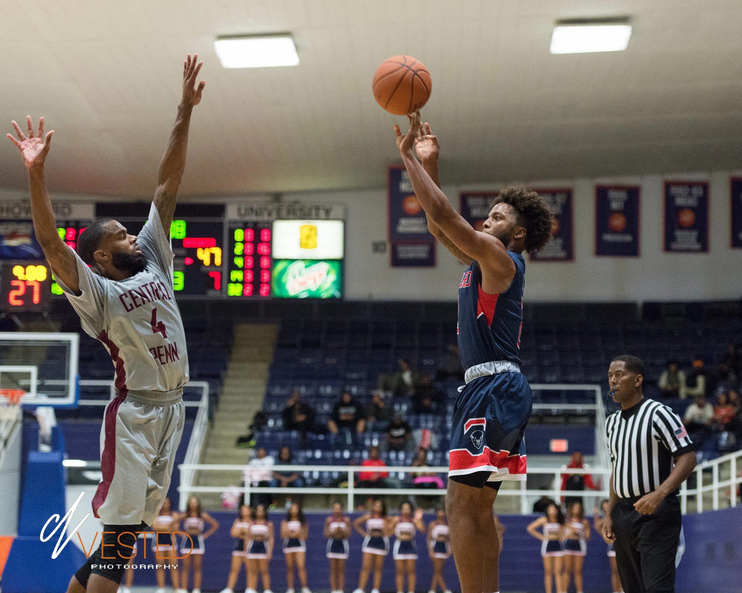 Howard University Men's Basketball team earned its first win of the season after defeating Central Penn, 81-64, inside Burr Gymnasium.