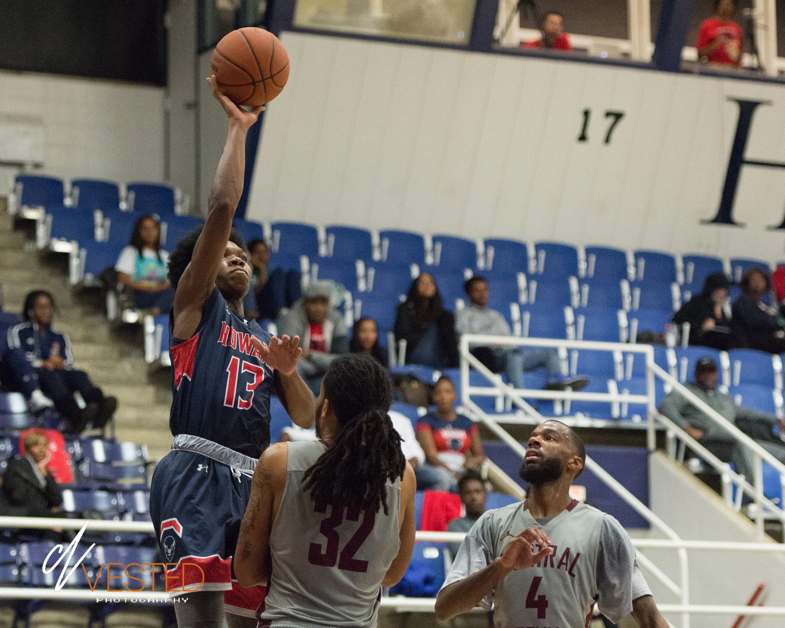 Howard University Men's Basketball team earned its first win of the season after defeating Central Penn, 81-64, inside Burr Gymnasium.