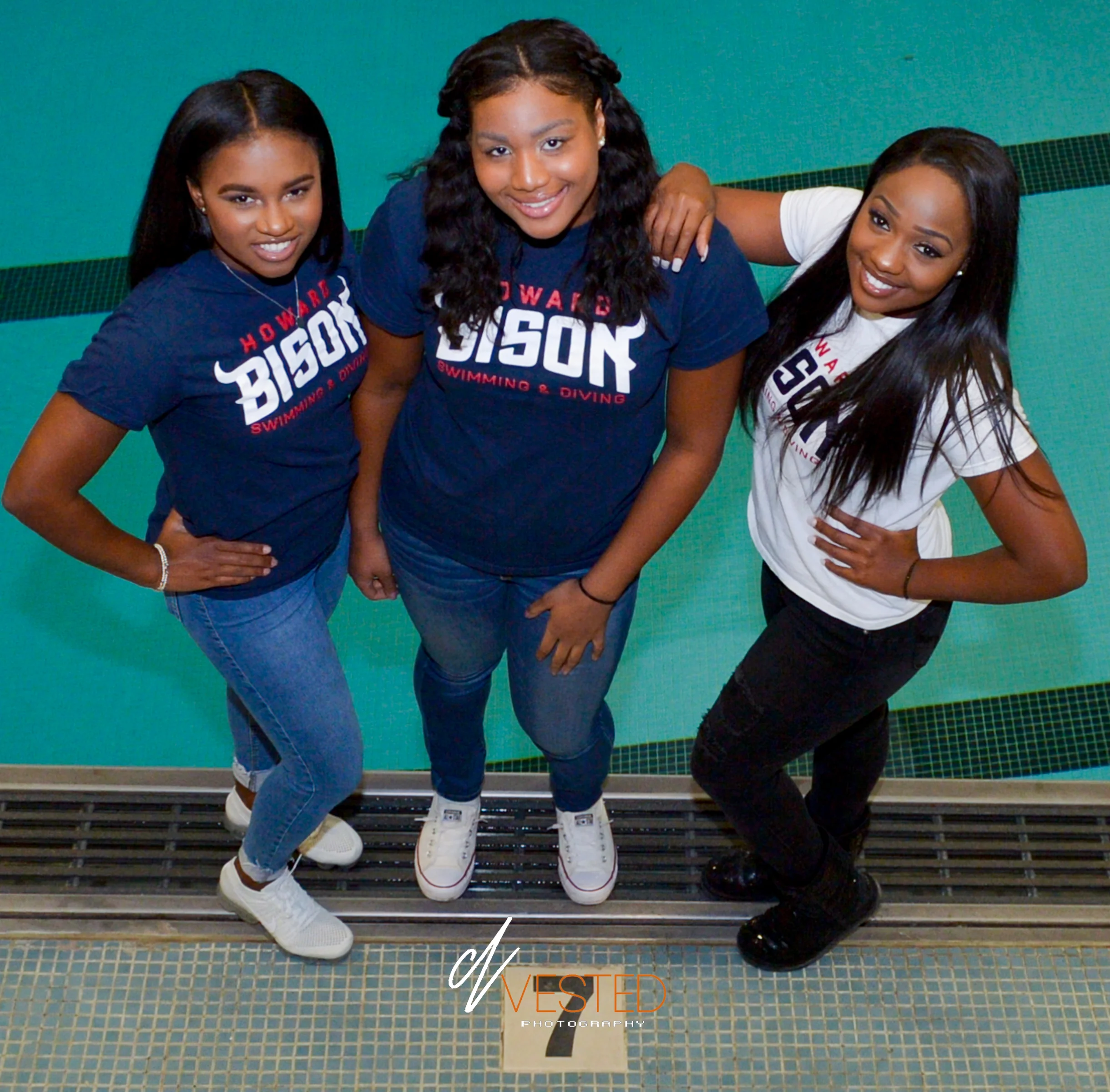 Howard University Senior Swimmers