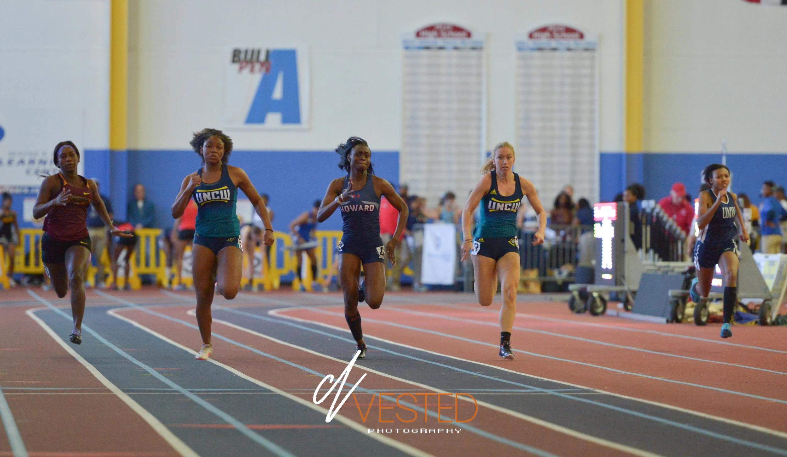 HU at U of Md. invitational track meet (1/20/18)
