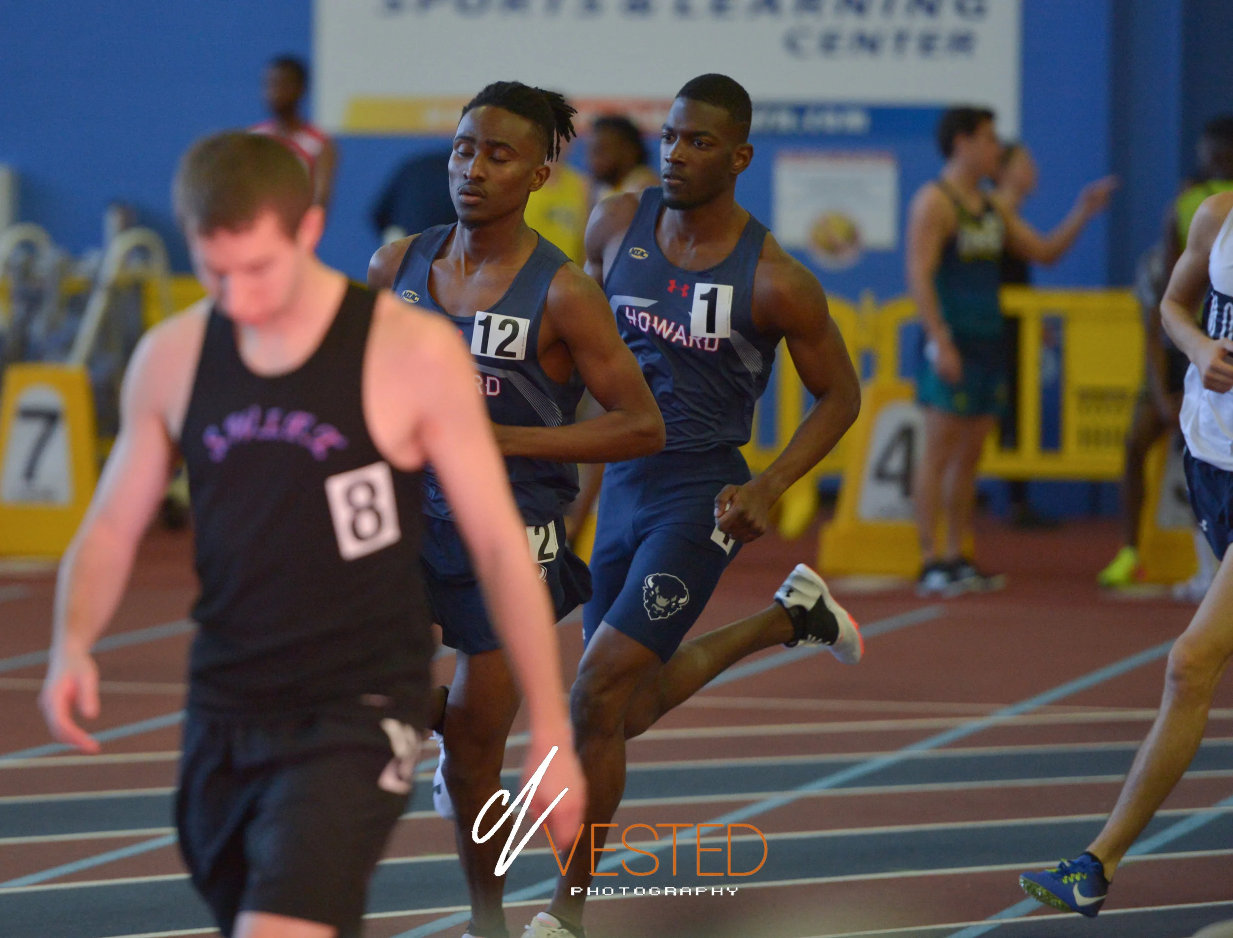 HU at U of Md. invitational track meet (1/20/18)