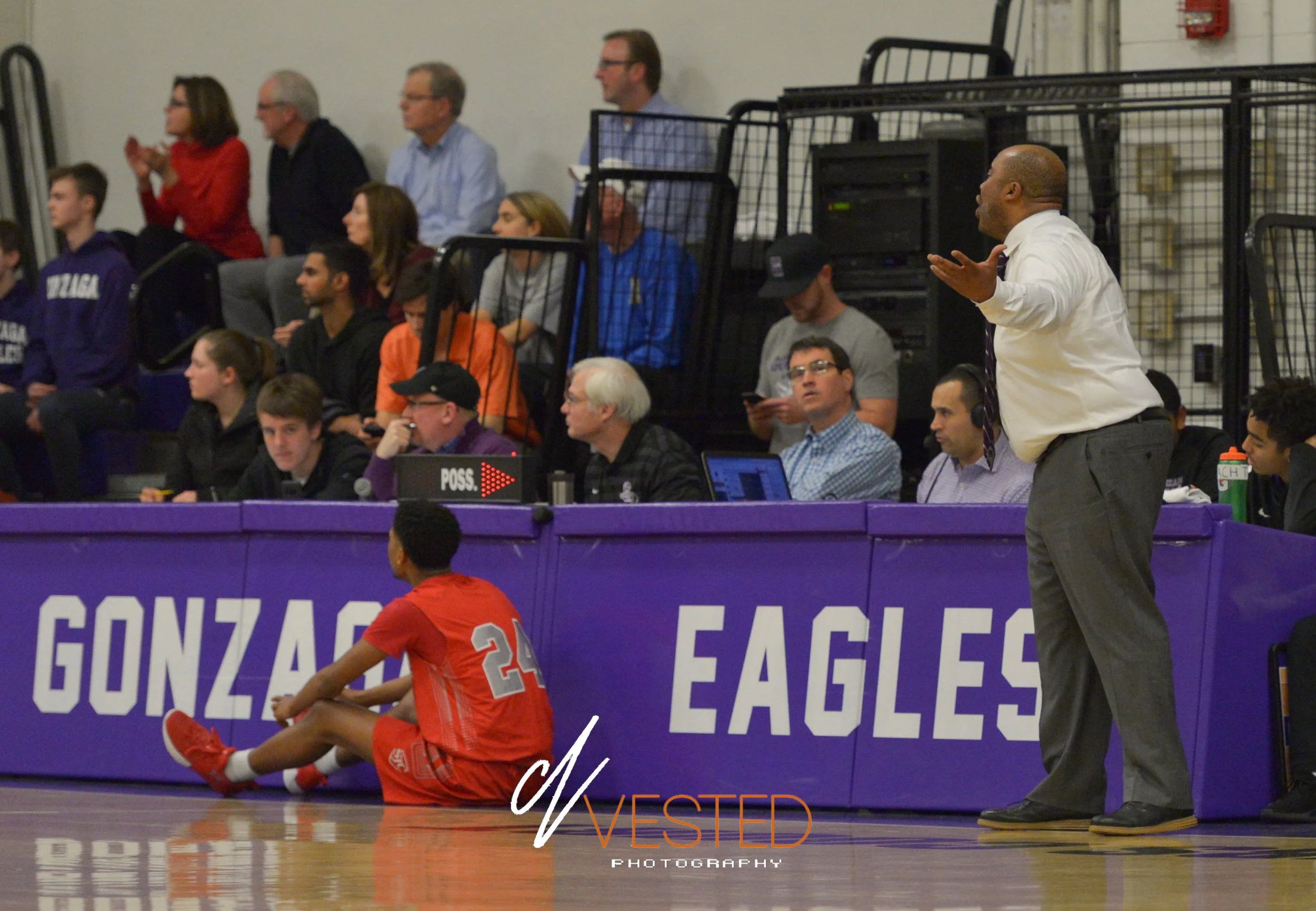 Gonzaga vs St. John (1/21/18) Gonzaga won 55-50