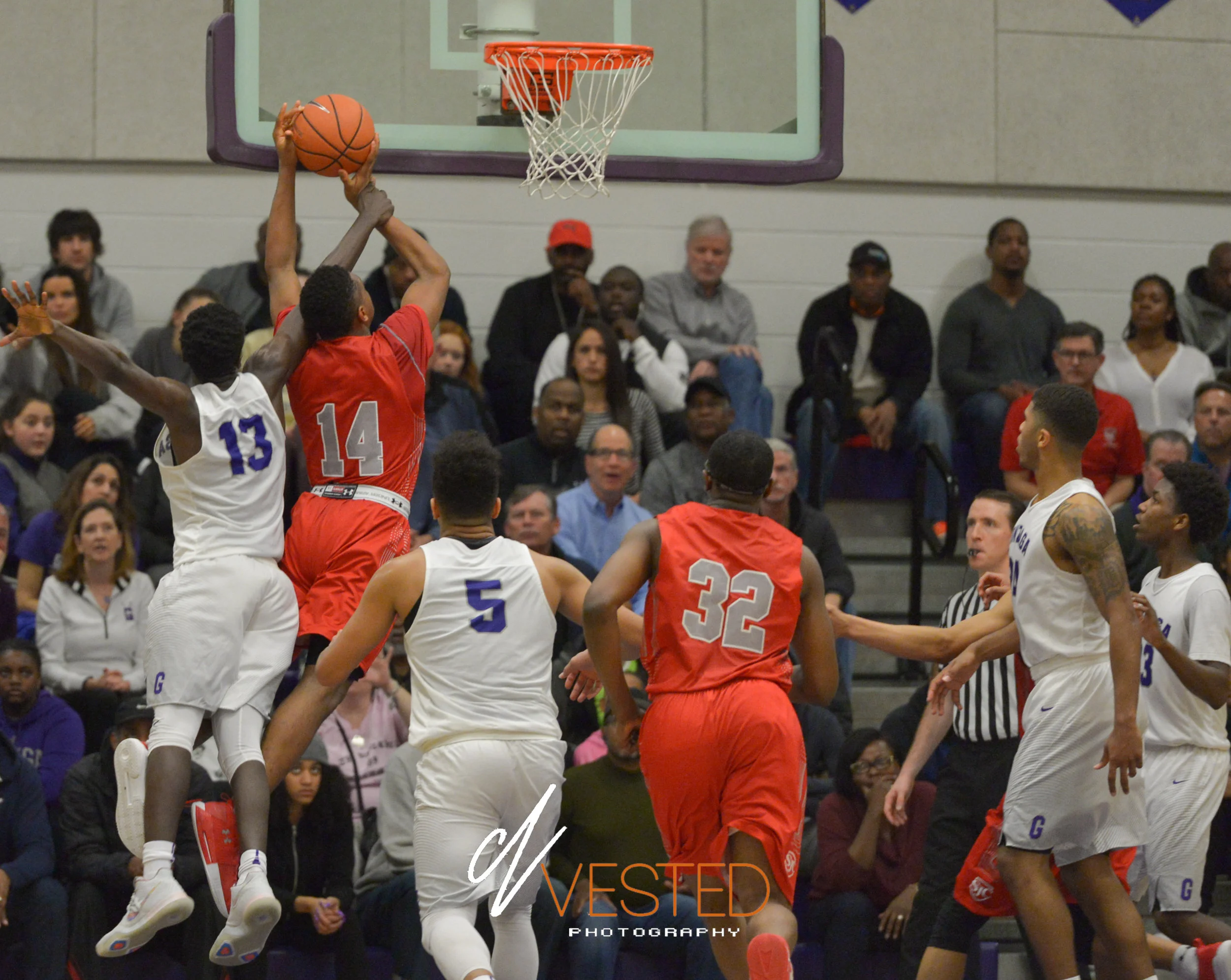 Gonzaga vs St. John (1/21/18) Gonzaga won 55-50