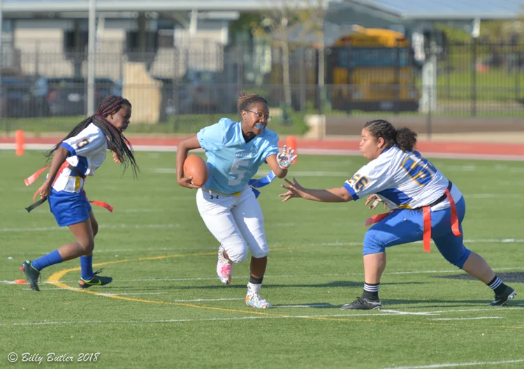2018 DCIAA Women Flag Football Championship Game at Eastern HS