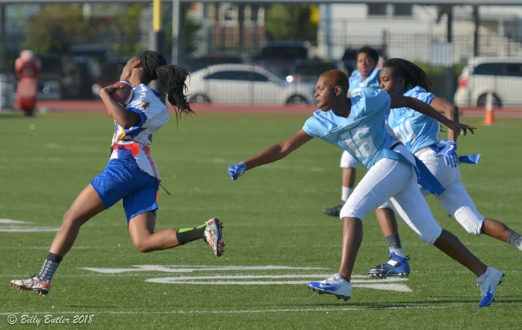 2018 DCIAA Women Flag Football Championship Game at Eastern HS