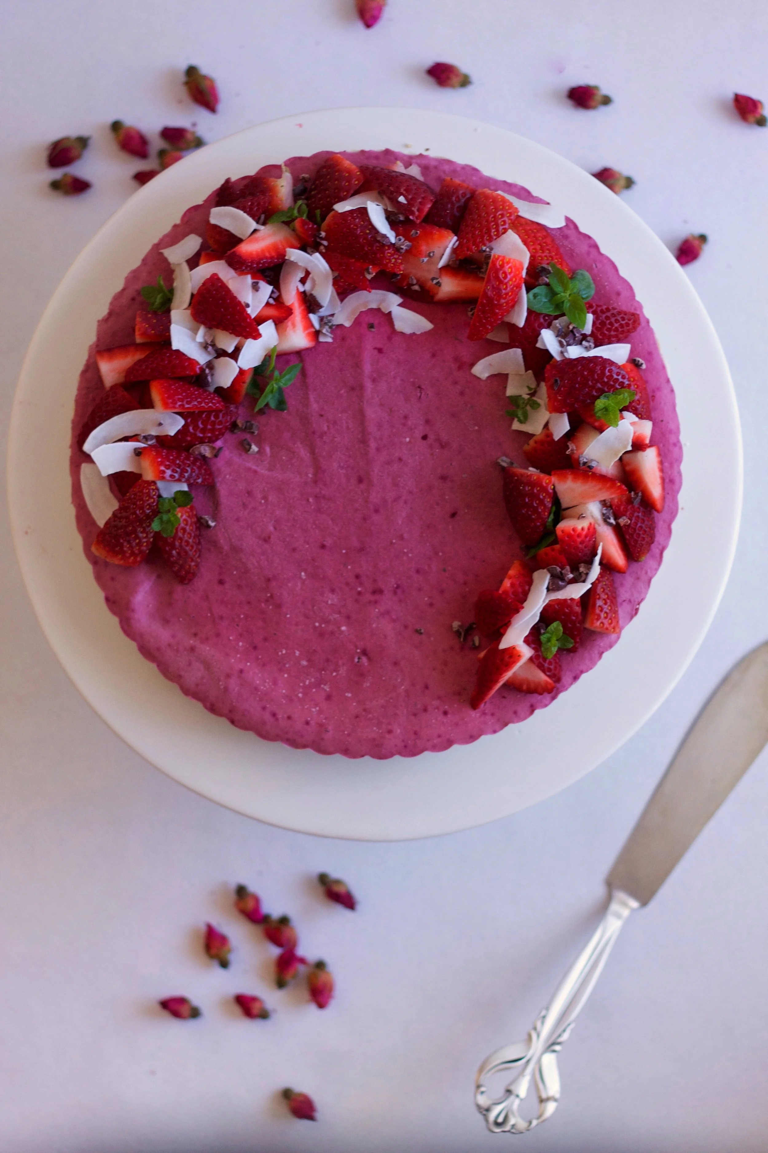 Freya's Nourishment Strawberries 'n Cream Cheesecake.jpg