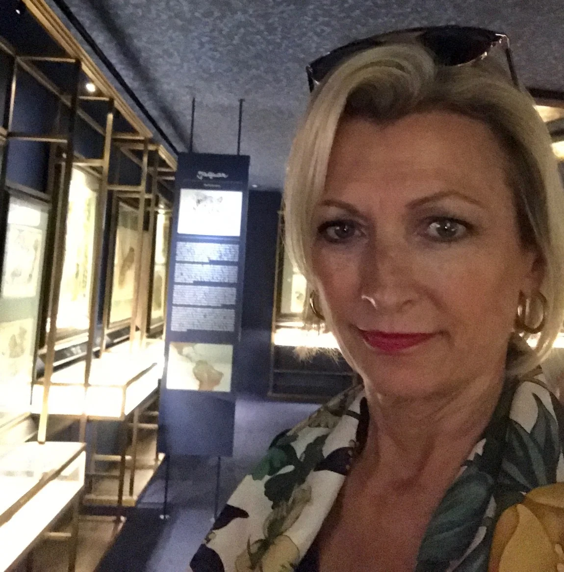 A fascinating exhibit, with sounds of the wild echoing behind me...!