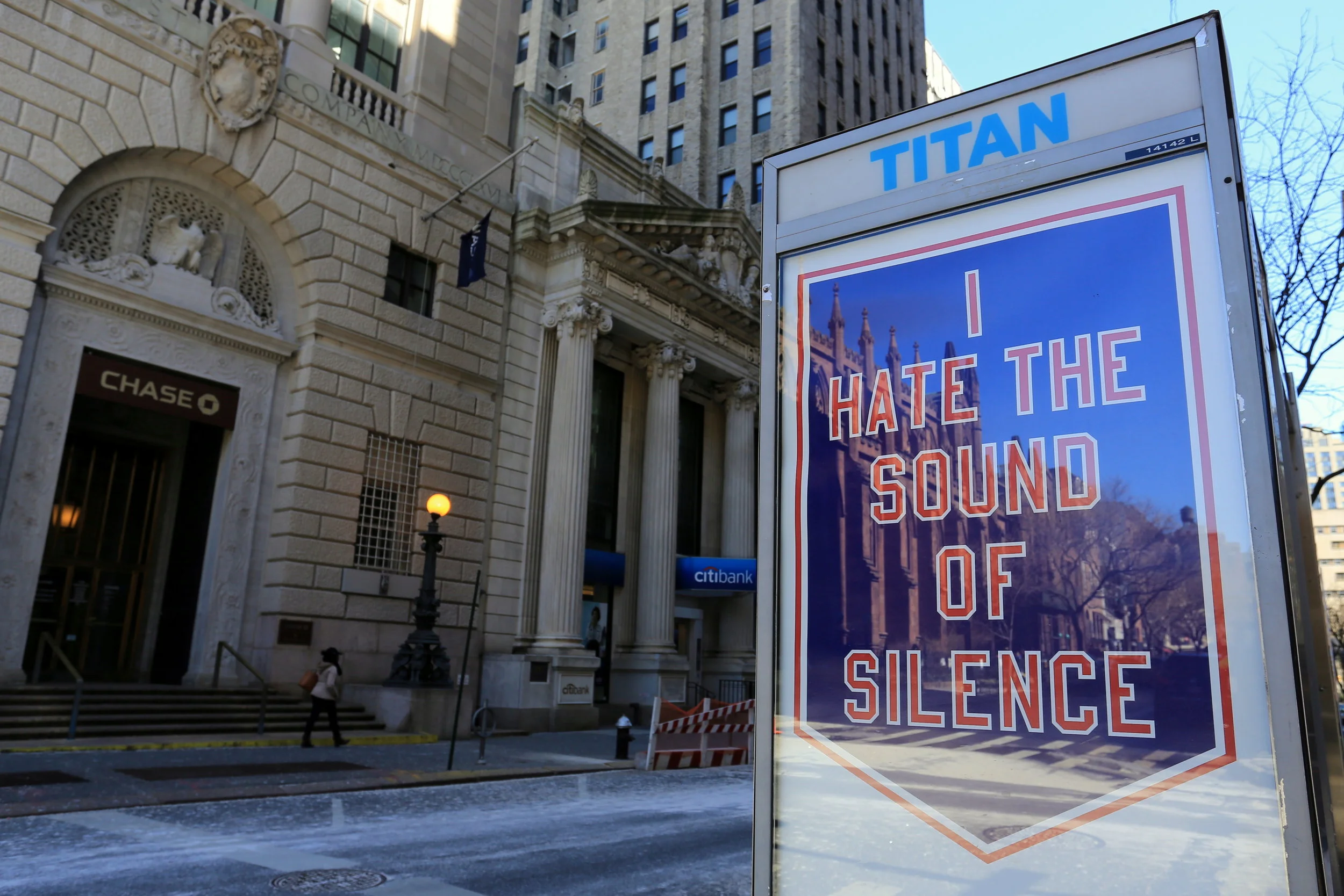 I HATE THE SOUND OF SILENCE by Cheryl Pope. Photo by Luna Park.