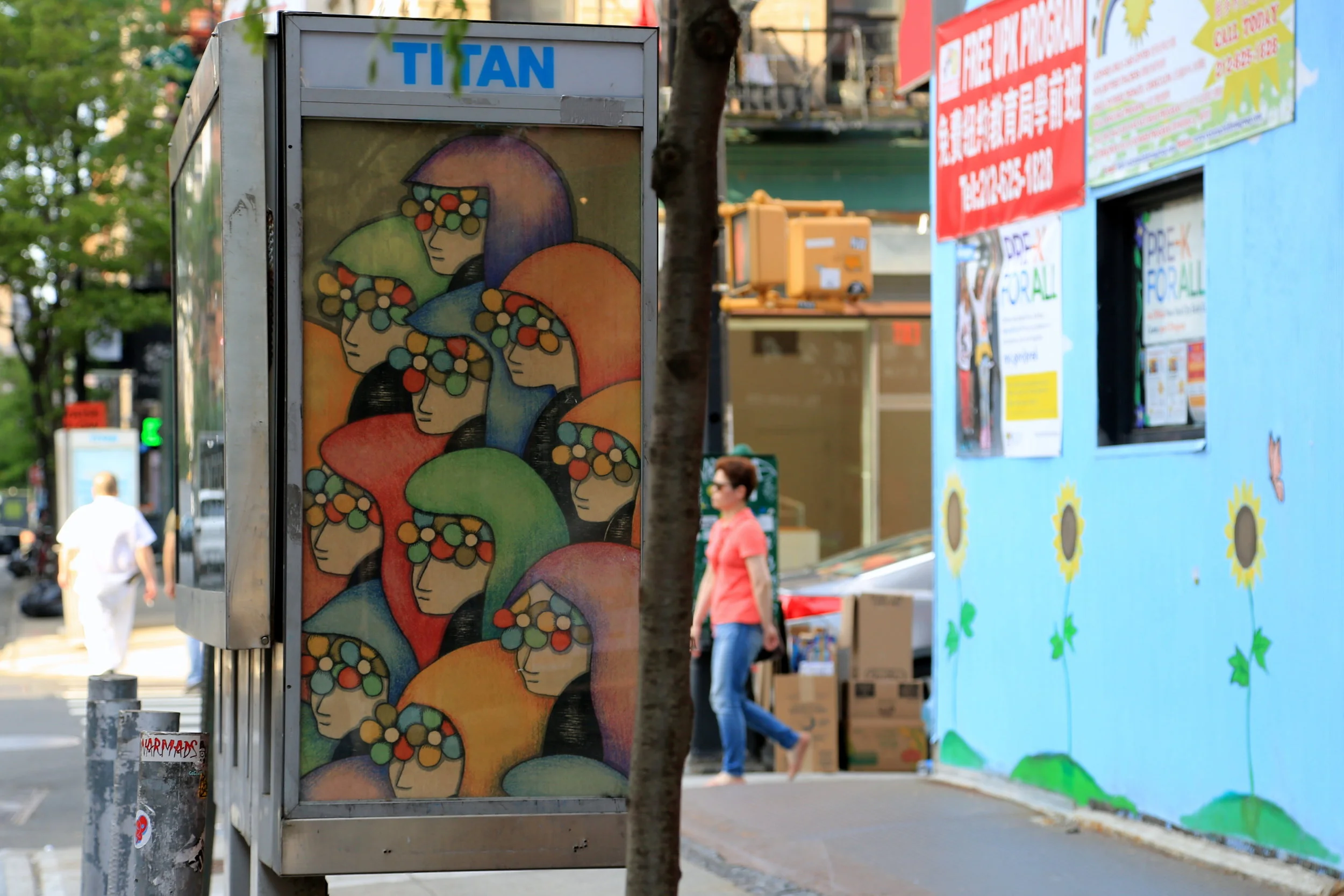 Artwork by Mel Kadel. Photo by Luna Park.