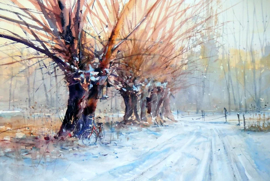 Winter willows, 35x50 cm, unavailable
