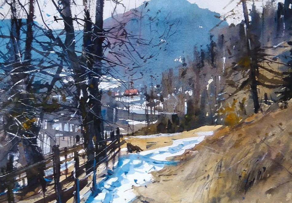 Early spring, 35x50 cm, unavailable