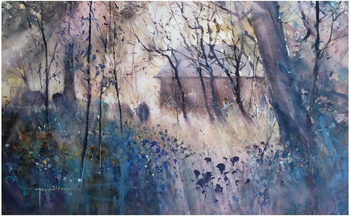 The longest day. 30x55 cm available