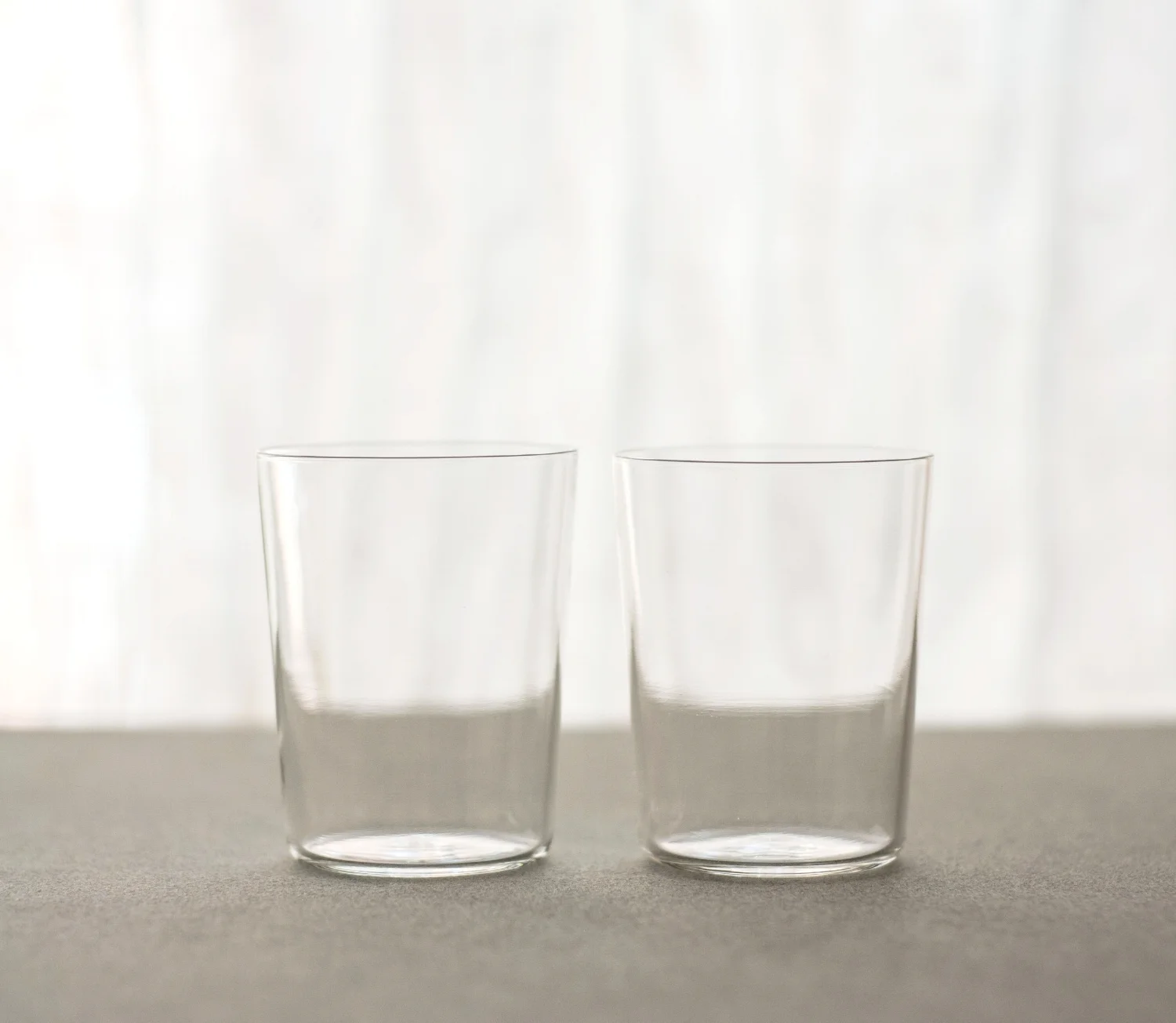 small glass cups