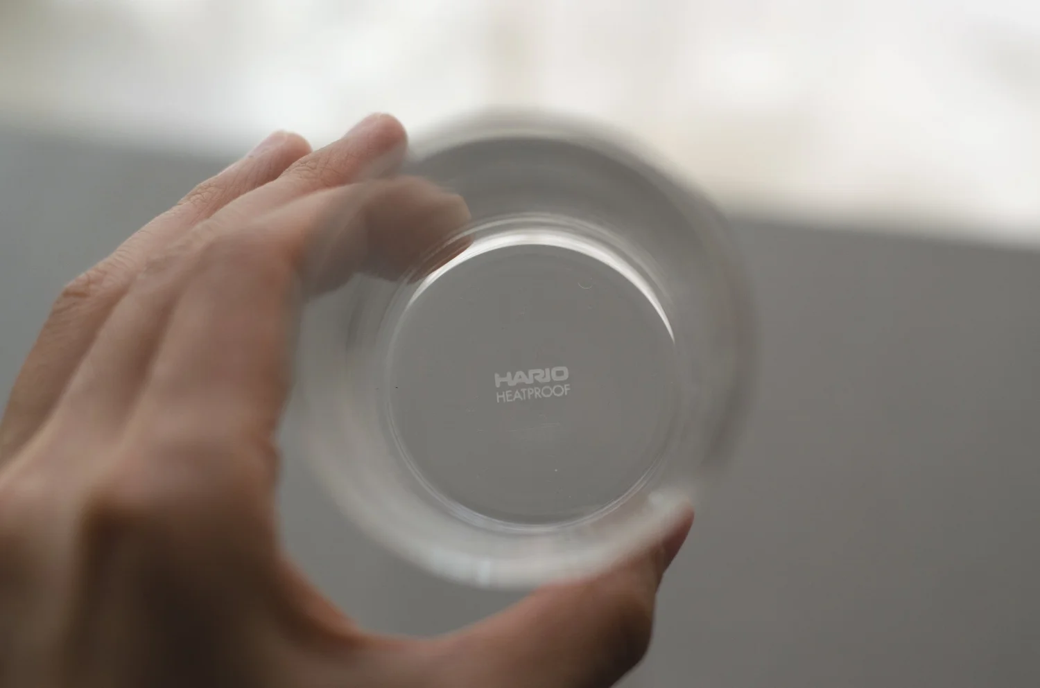small glass cups detail