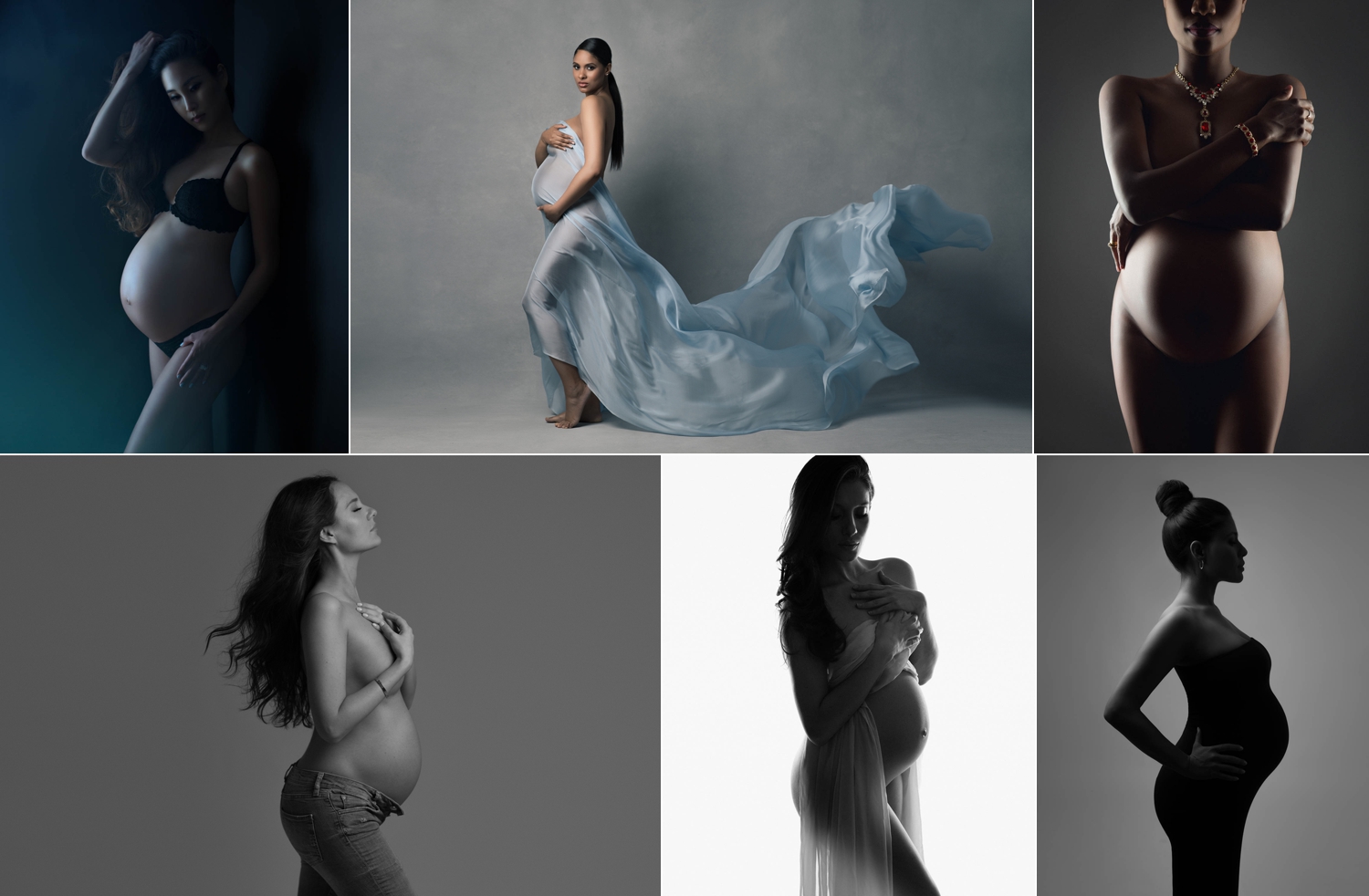 Stunning artistic pregnancy portraits, and maternity photography by Lola Melani NYC, Miami
