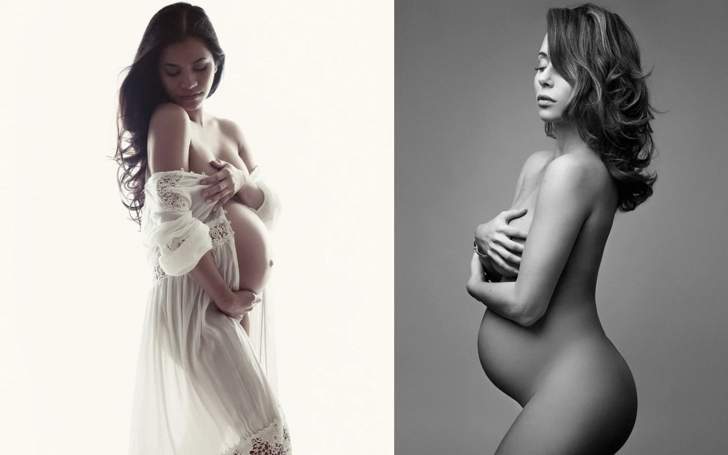 stunning NYC maternity portraits