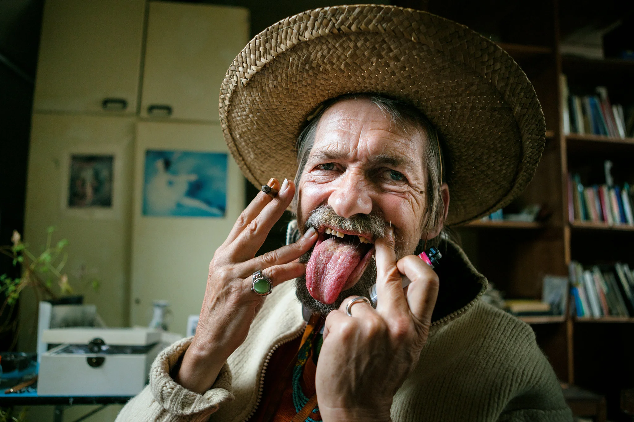 Guido believed the longer your tongue is, the smarter you are.