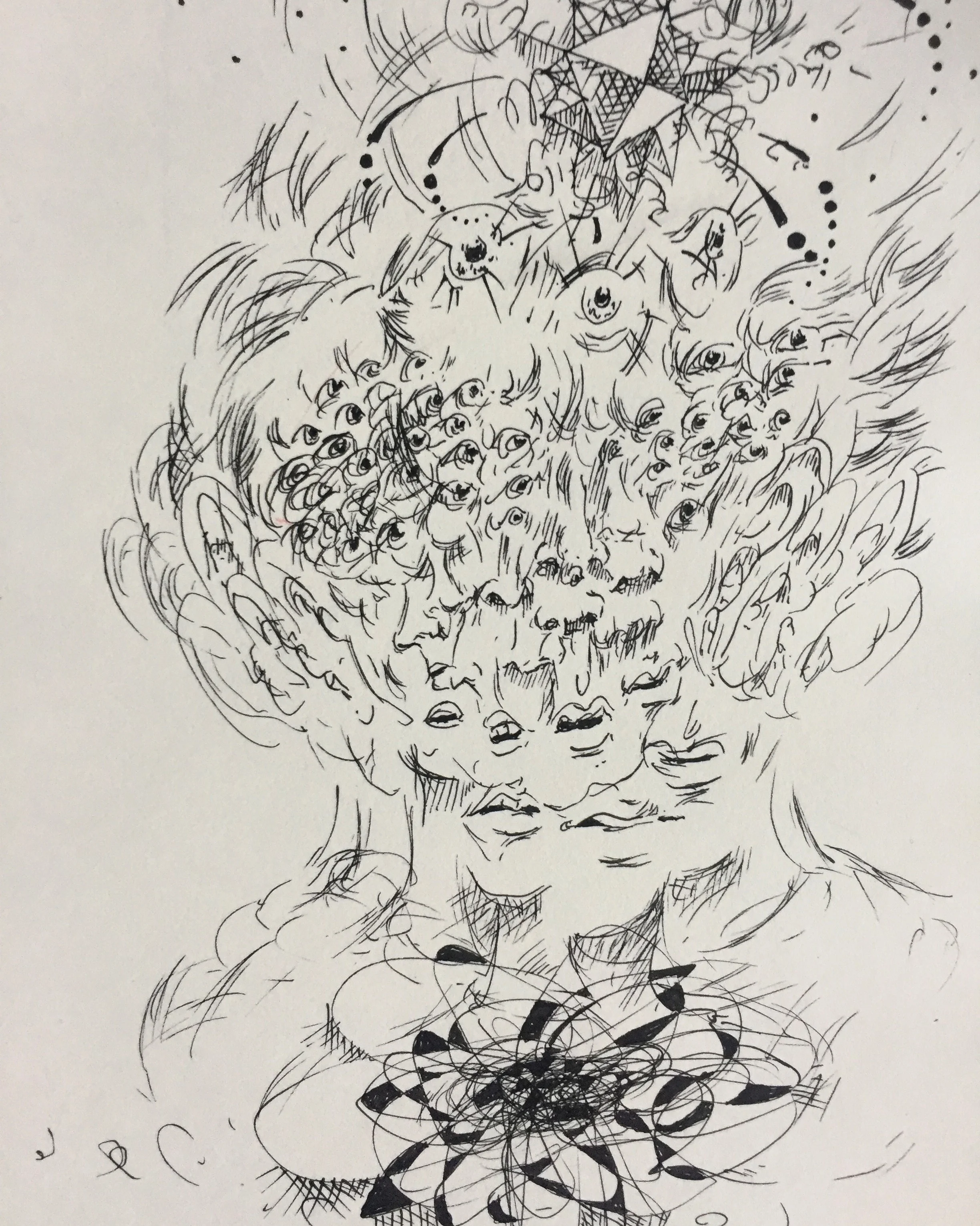 Portrait No.33 (Psychedelic)