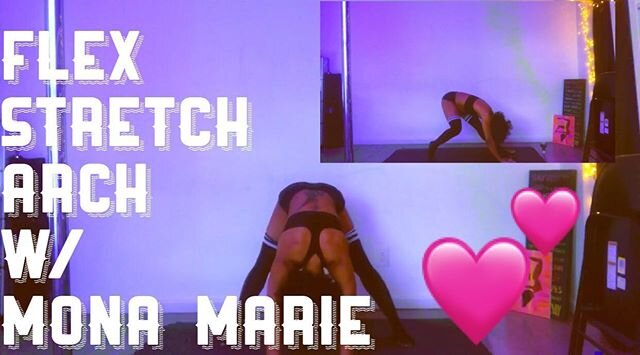 Check out our live stream clip of our Flex, Stretch and Arch Class with our owner Mona Marie on Youtube! NEW YOUTUBE VIDEO ALERT🚨 Look for &ldquo;Ohmymonamarie&rdquo;  Click the link and subscribe! Thank you in advance 🥰 #MonaMarie #PoleticJustice 