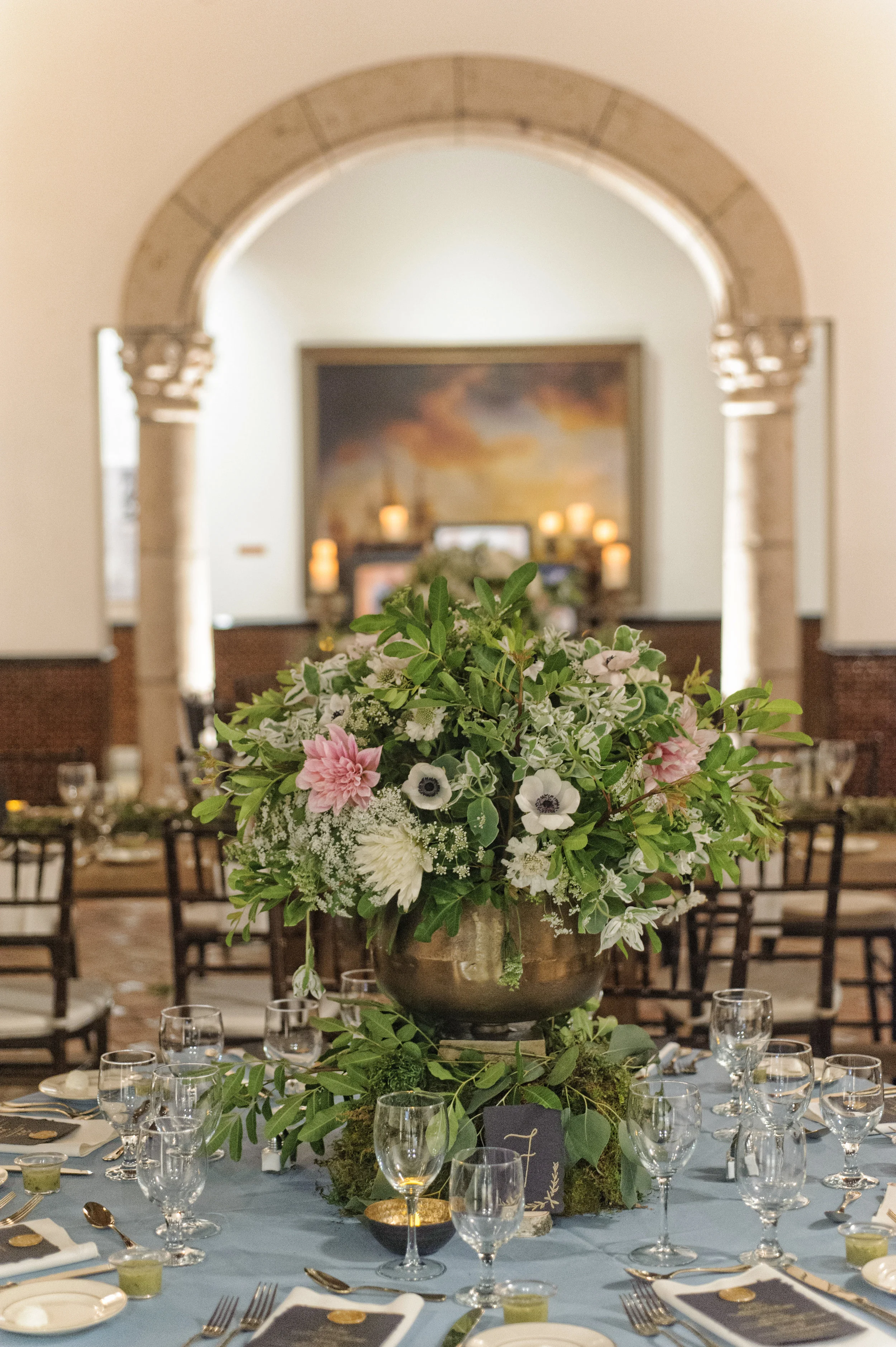 Perfectly positioned this centerpiece is a work of art I www.avenueievents.com.jpg