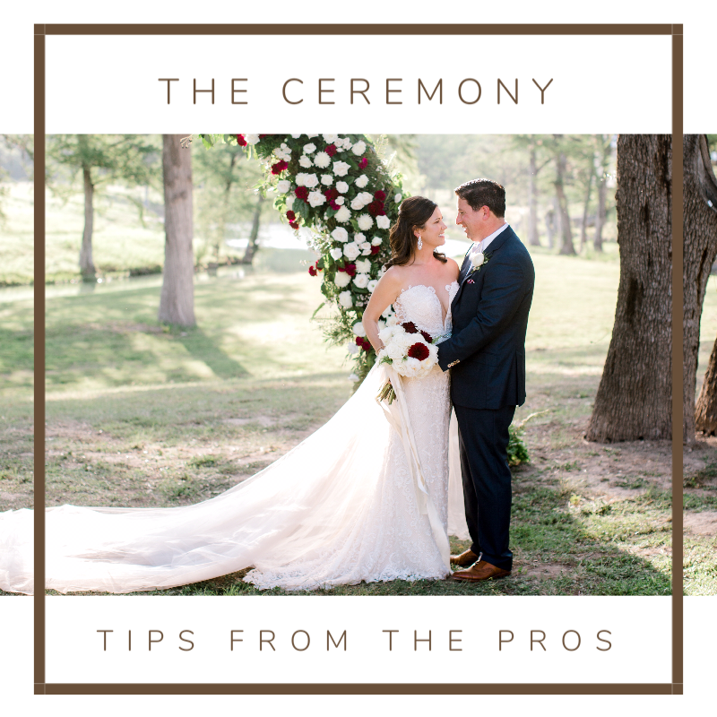 Tips From The Pros Guide To The Wedding Ceremony Avenue I Events