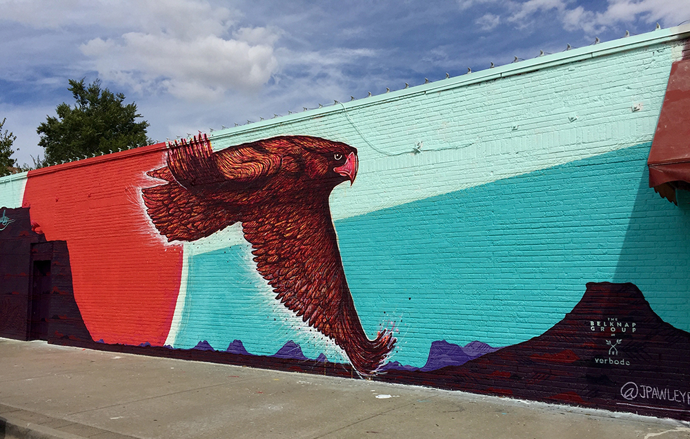 Indiana Avenue mural by Jason Pawley — September 2016