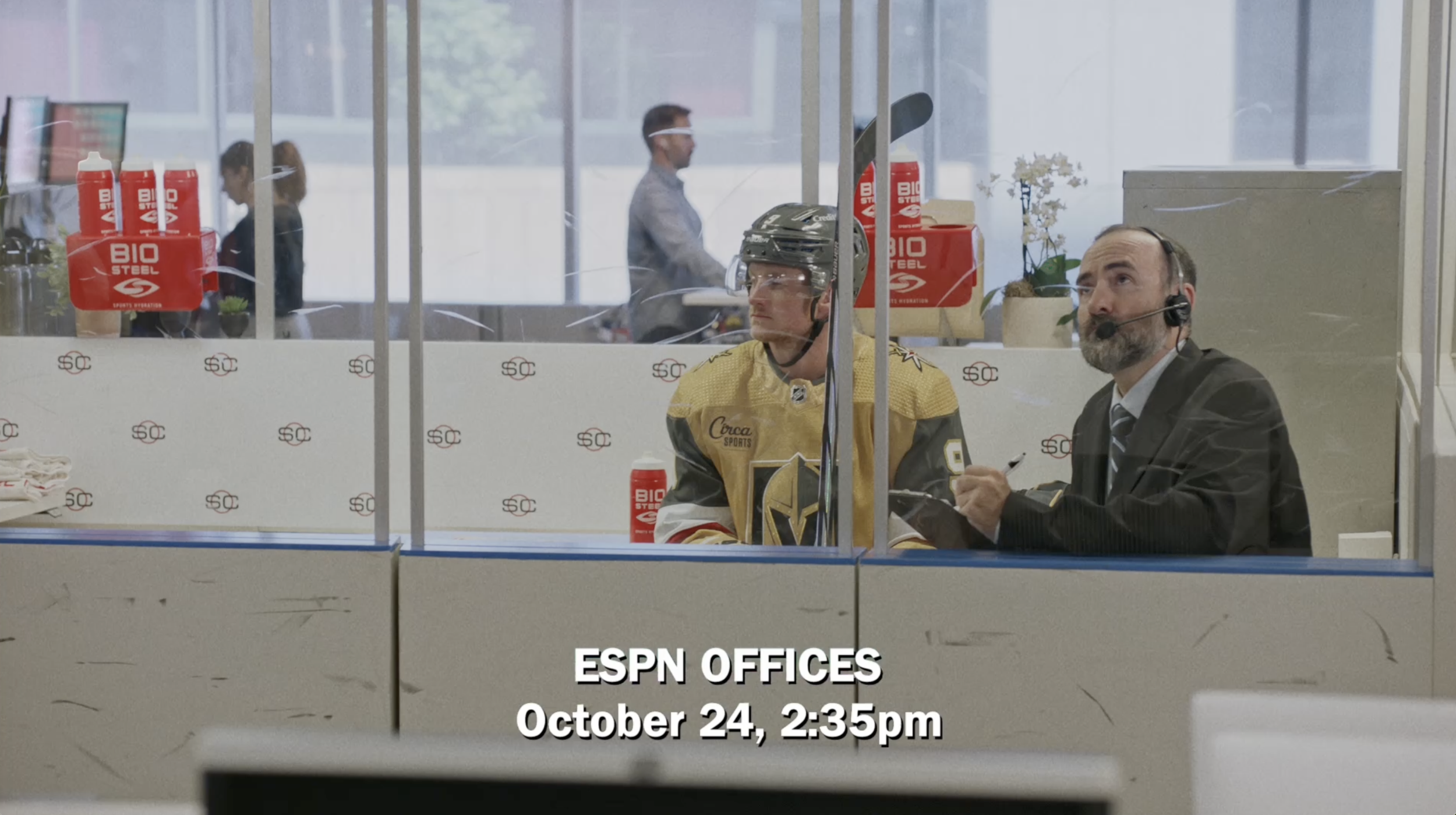 ESPN Sportscenter — Penalty Cubicle