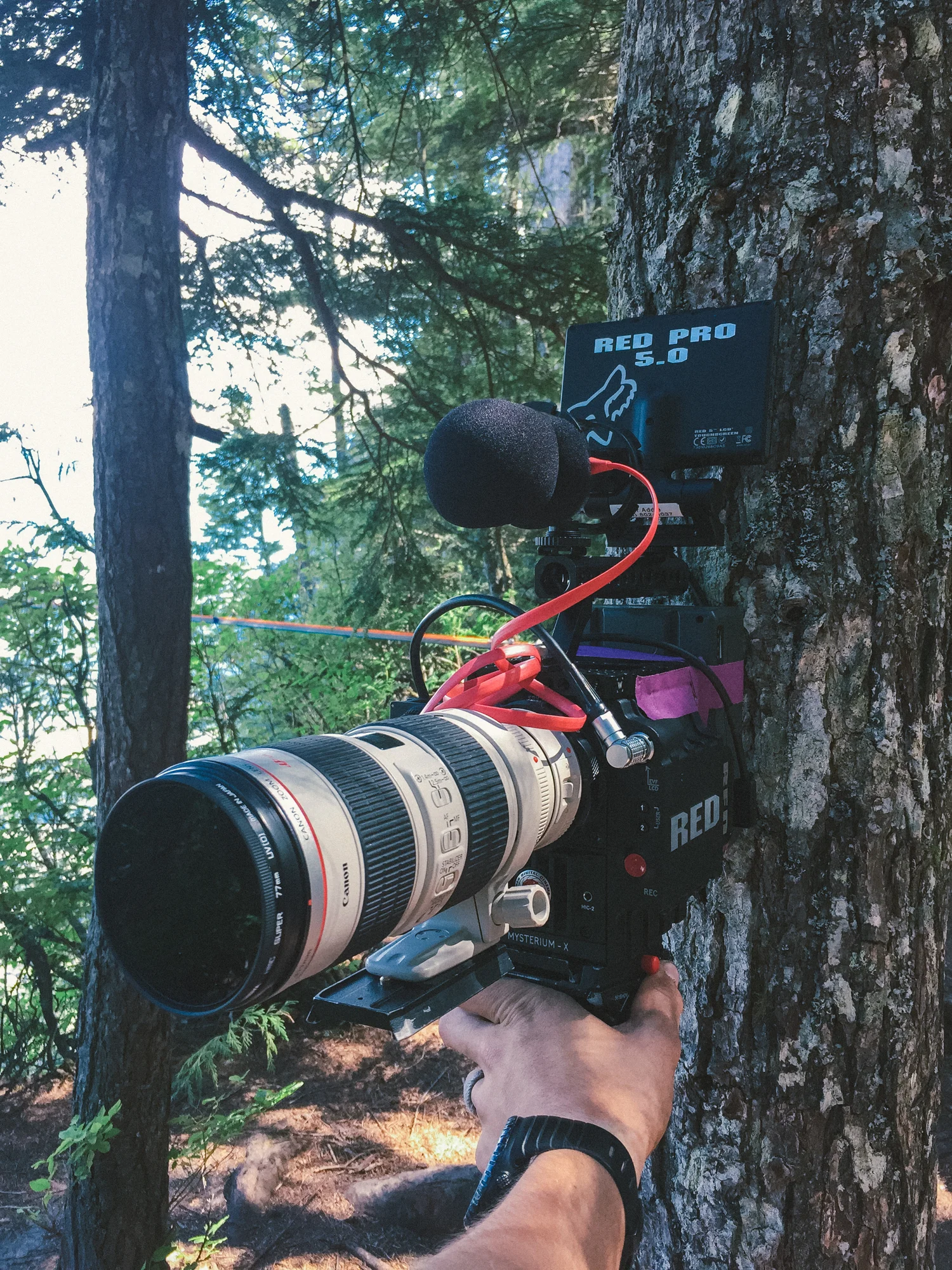 Red Epic with 70-200
