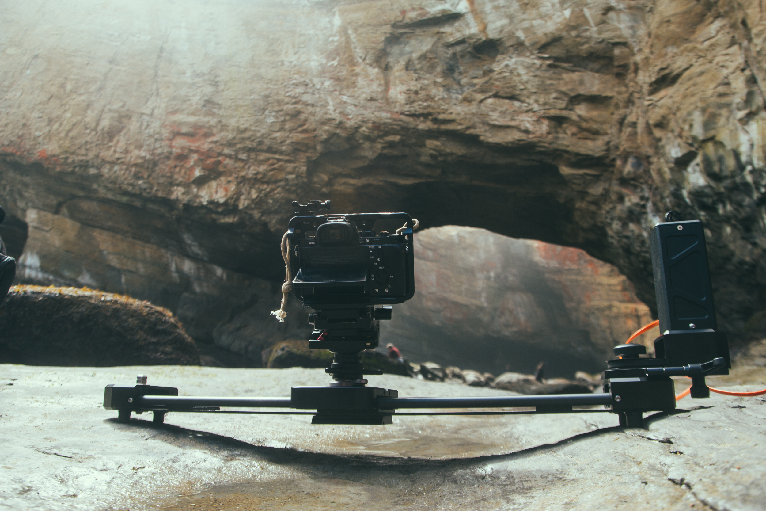 My favourite traveling timelapse set up. A 2 Foot carbon stealth paired with the slider motor. 