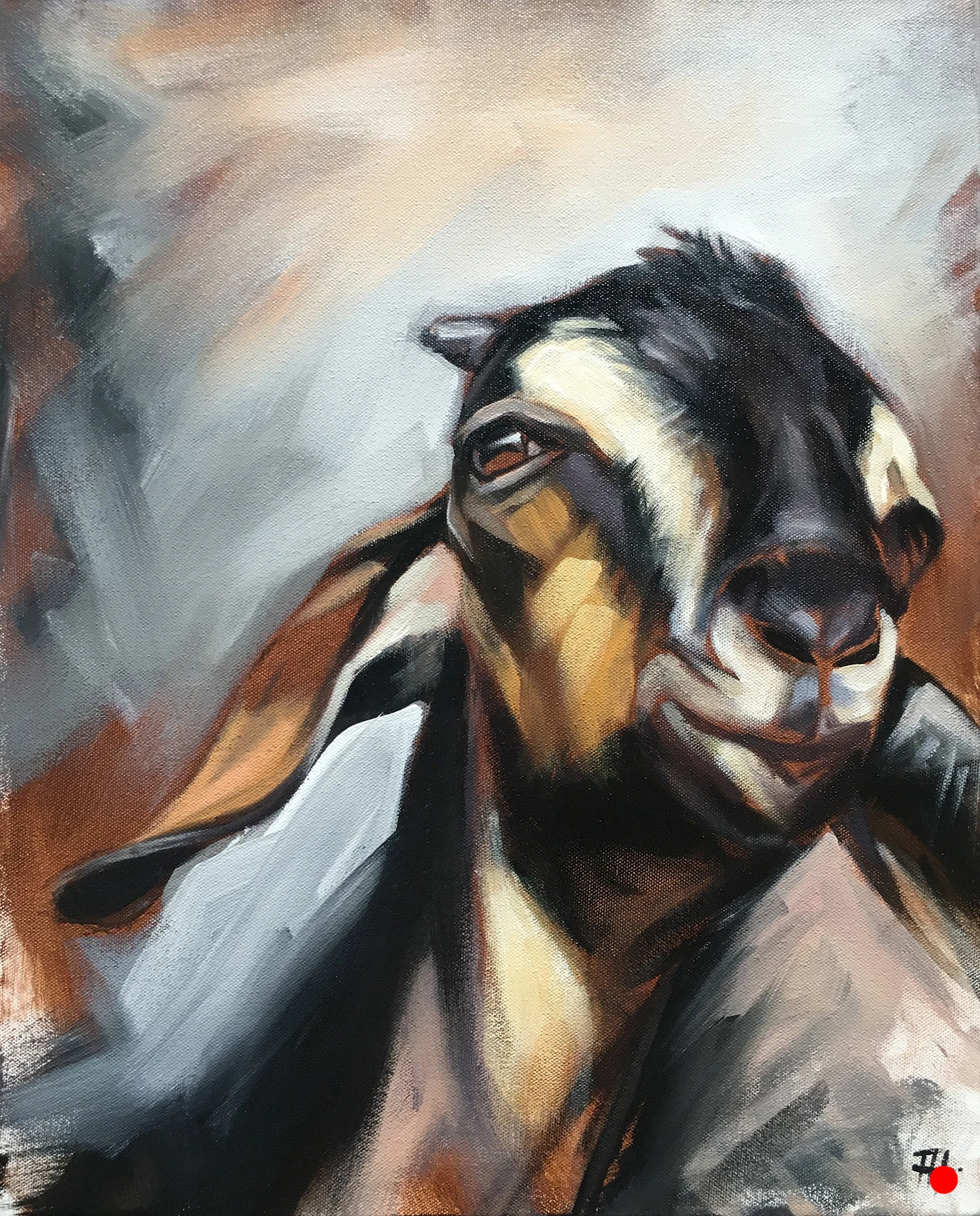 "Murdock" | 2016 | 16" x 20" | Acrylic on canvas | Sold