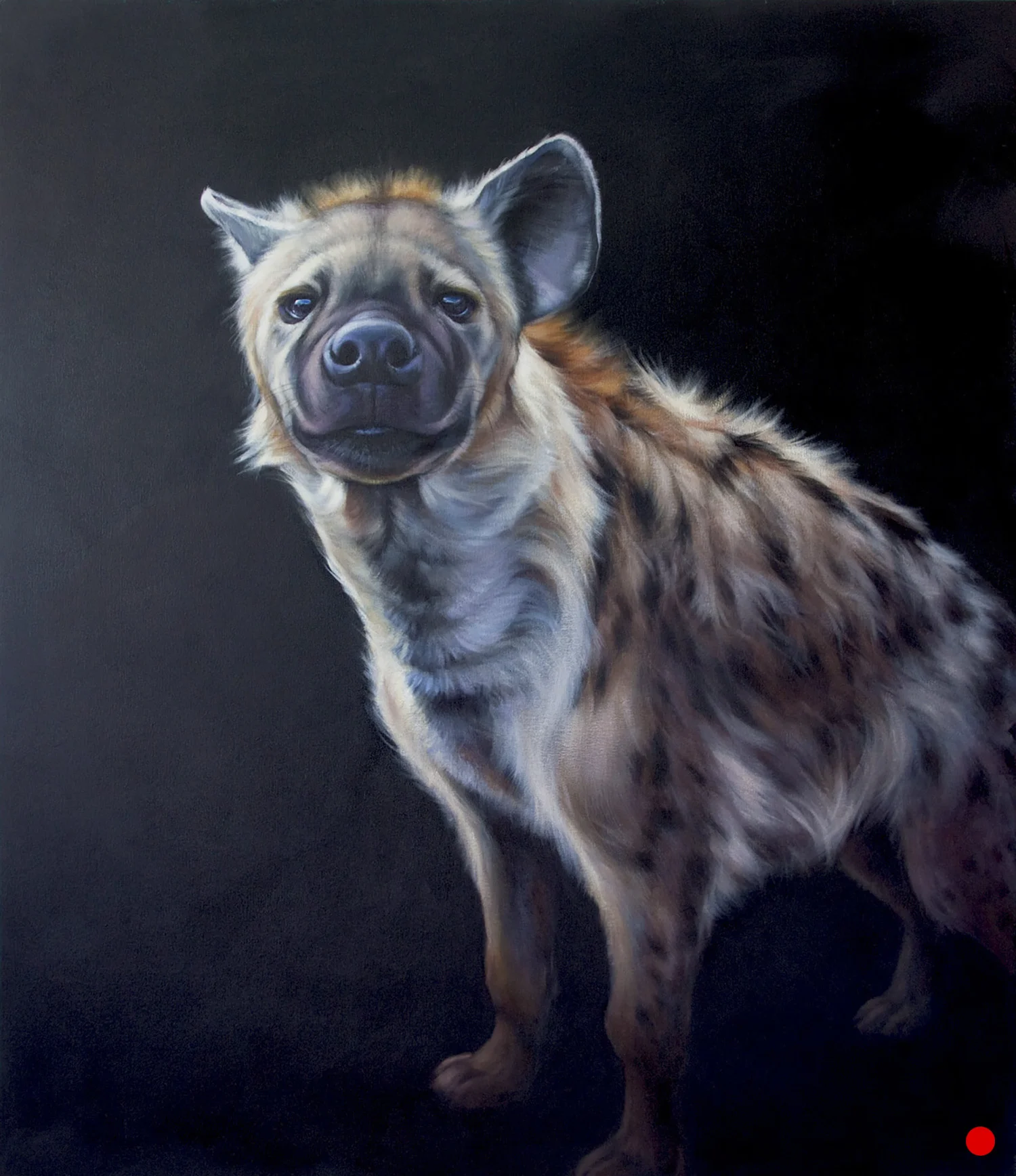 "Hyena" | 2014 | 45" x 52" | Acrylic on canvas | Sold