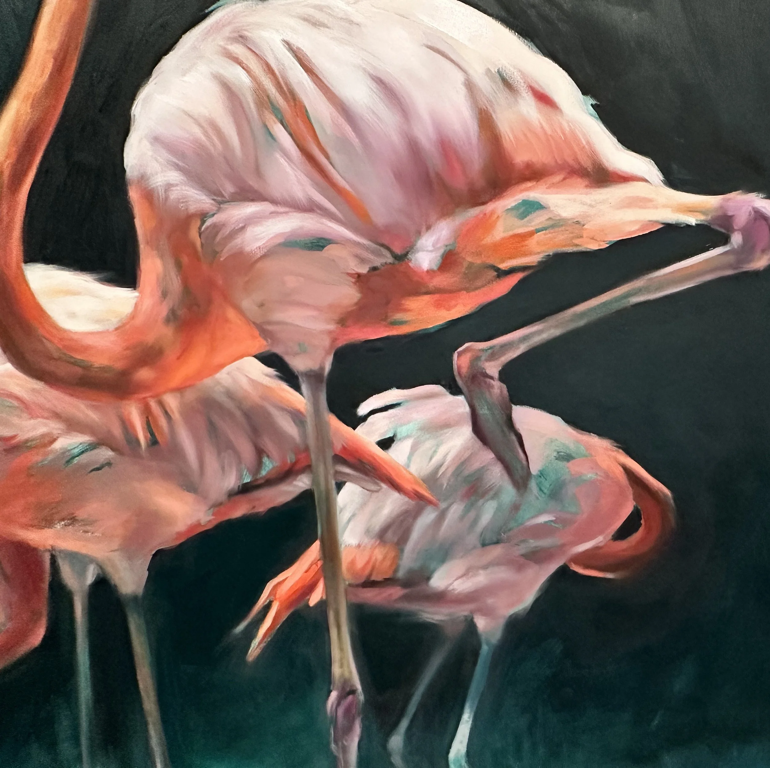 bouquet flamingo painting 2023 D2 aimeehoover.jpg