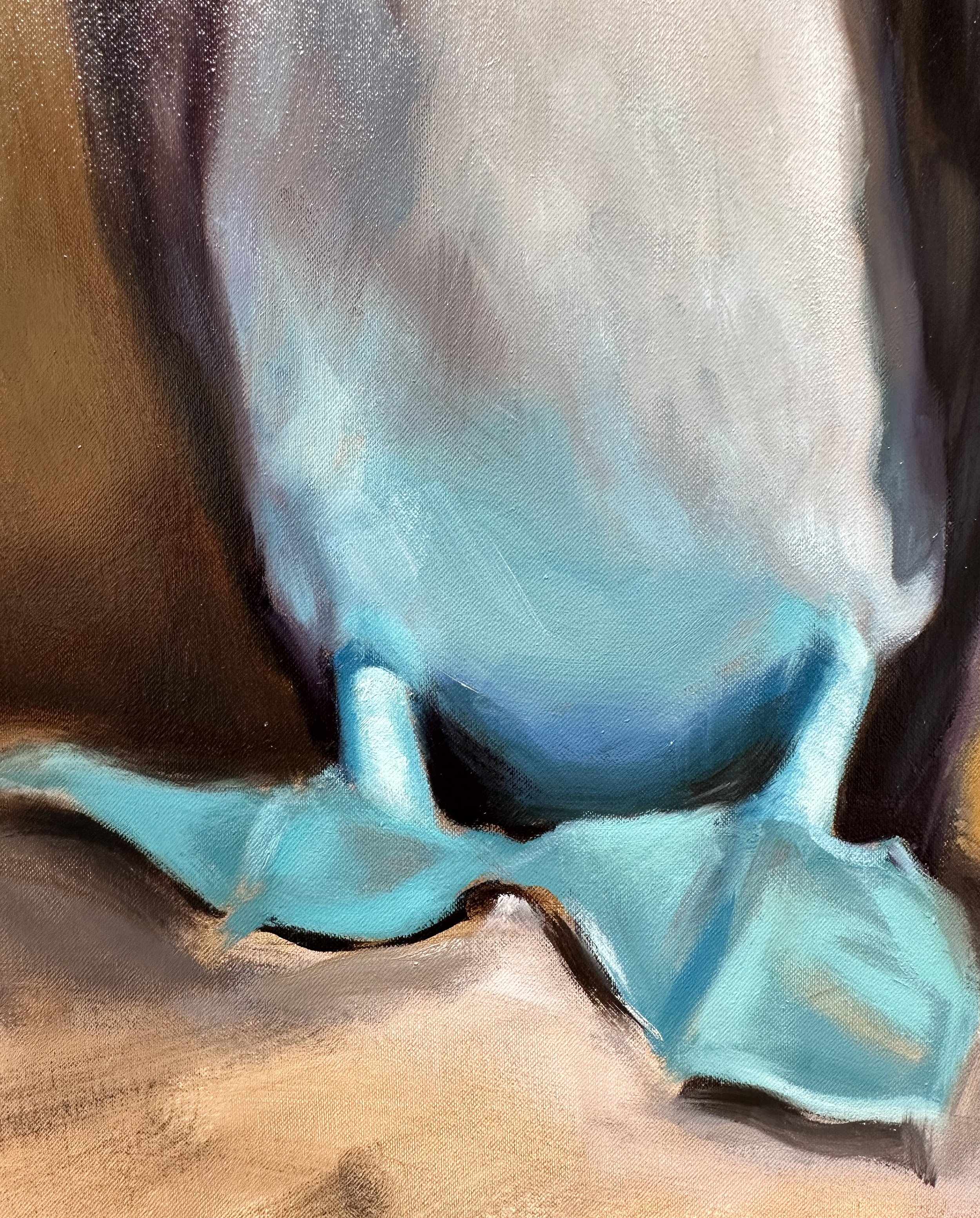 Galápagos Blue Footed Booby oil painting Aimee Hoover 2023 D5.jpg