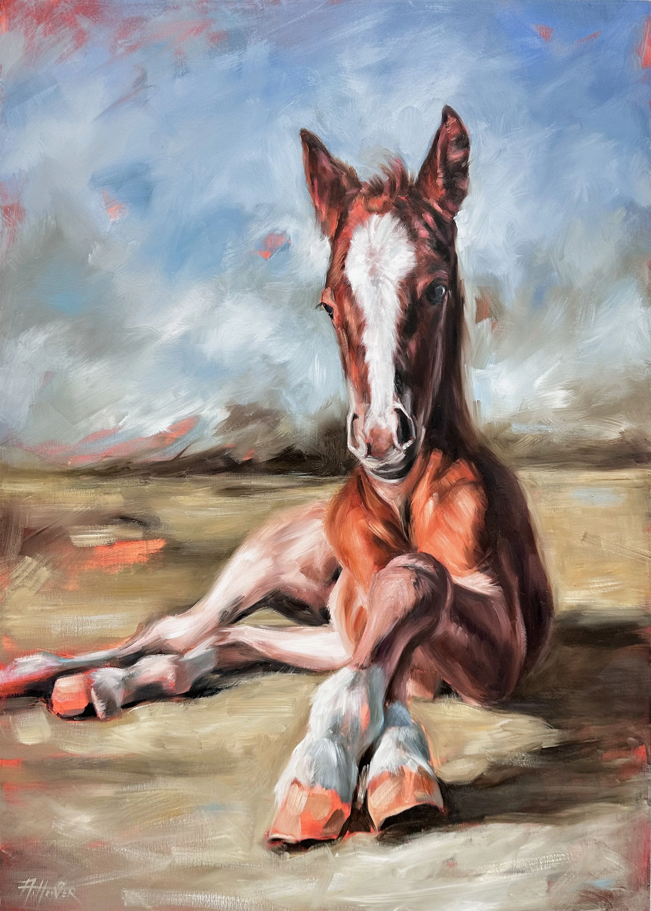 Hoover Filly 30x42 Oil 2021 Full Image.jpg