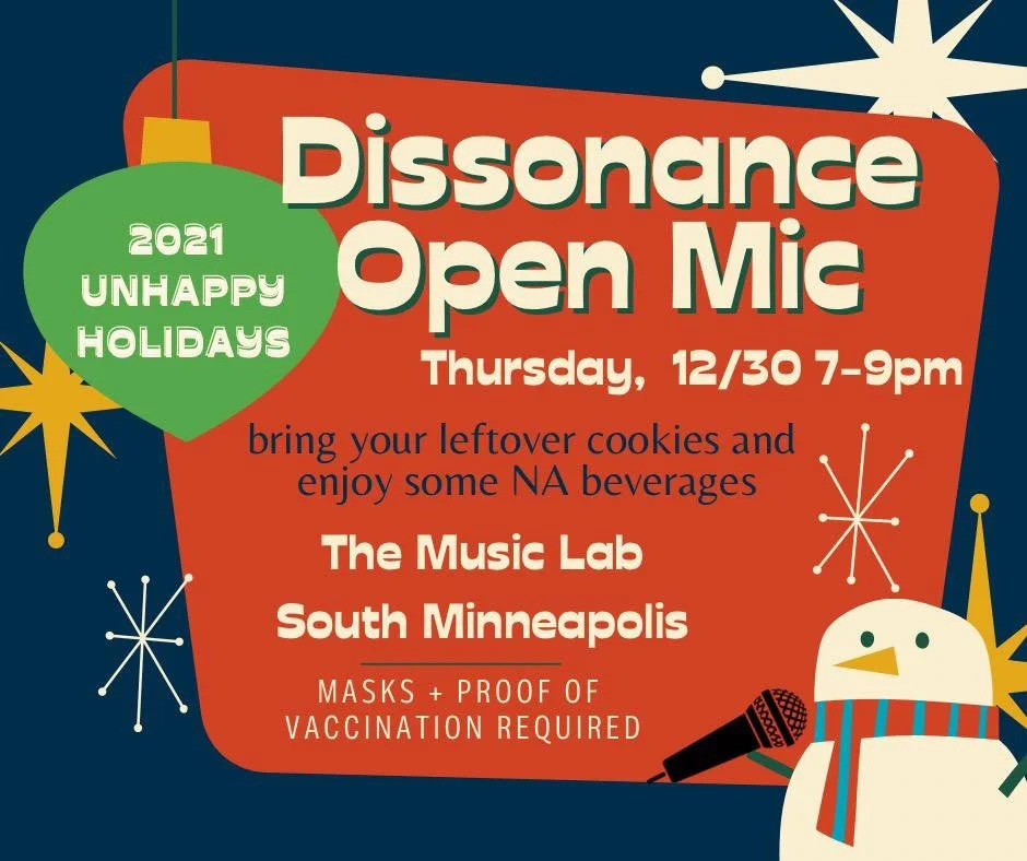 (CANCELED) Unhappy Holidays Open Mic