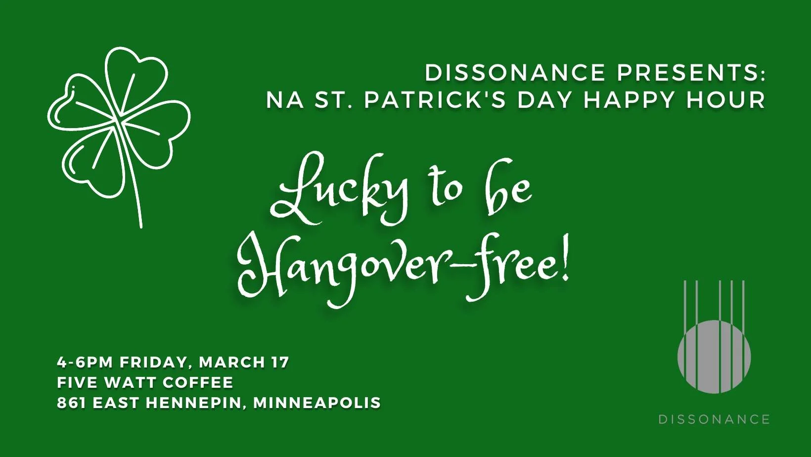 Dissonance NA St. Patrick's Day Happy Hour