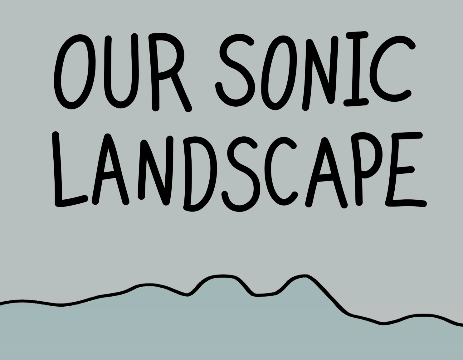 Speaking at Our Sonic Landscape - The Solution is Money