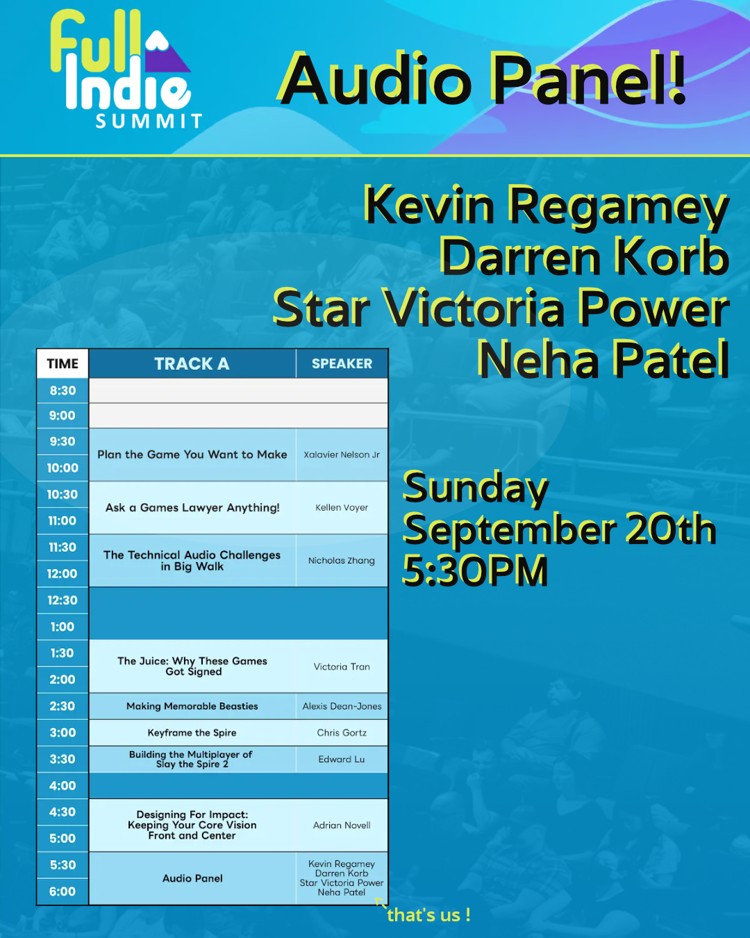 Full Indie Summit!