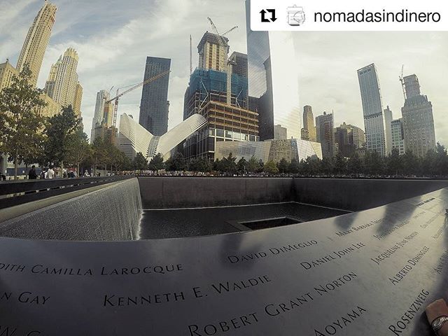 #Repost @nomadasindinero
・・・
&quot;No day shall erase you from the memory of time.&quot;
-Virgil

#911memorial #neverforget #nyc