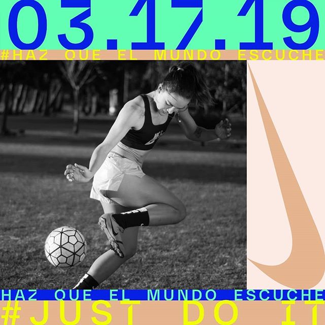 Me un&iacute; con #NikeCostaRica para mostrarle al mundo con mis fotos,  lo poderosas que son las mujeres.

Vamos a celebrar el D&iacute;a Internacional de la Mujer en un sesi&oacute;n de entrenamiento incre&iacute;ble. 
Que no se les olvide inscribi