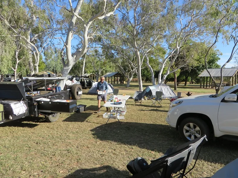 Camp at The Lodge Fitzroy Crossing