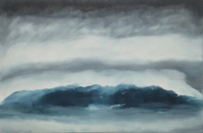 Sea Wave 40 x 60 Oil On Linen<br>SOLD