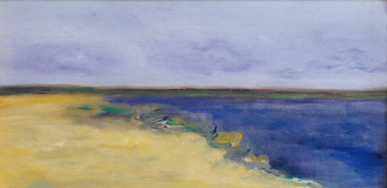 Violet Sky 18 x 12 Oil on Canvas