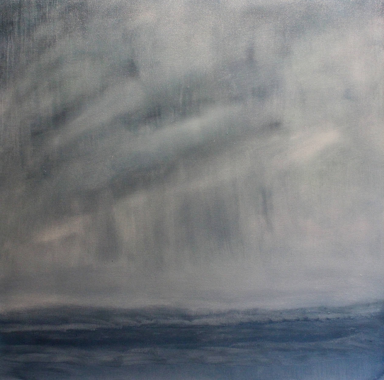 Atlantic 40 x 40 Oil on LINEN