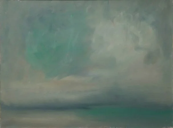 Moss Sky 24 x 18 Oil on Linen<br>SOLD